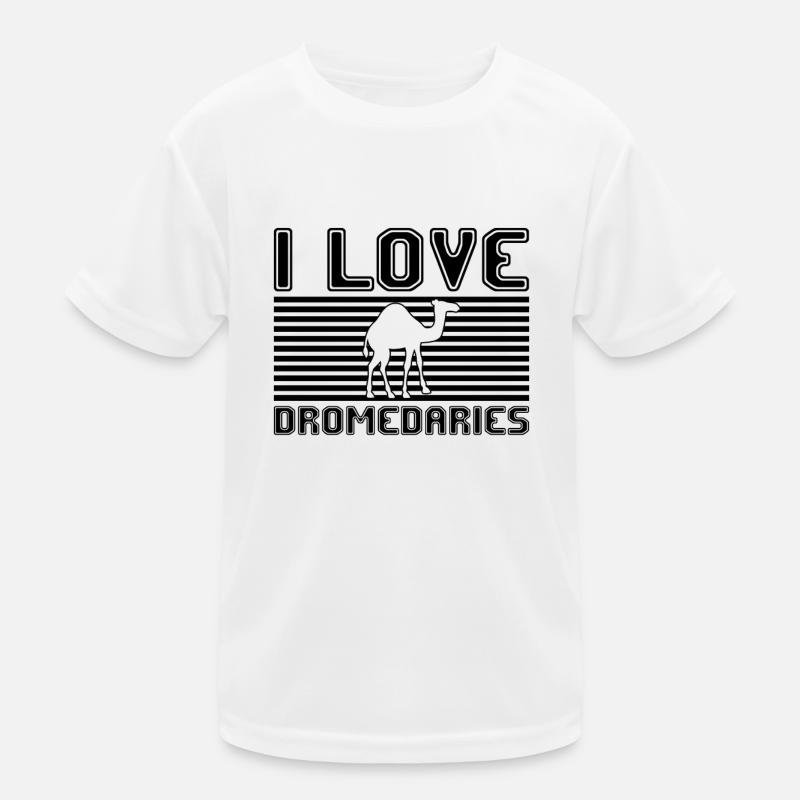 I love dromedaries Kids Functional T-Shirt