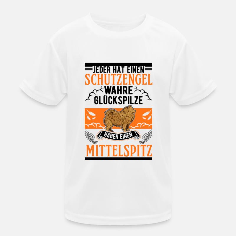 Mittelspitz Schutzengel Kinder Funktions-T-Shirt