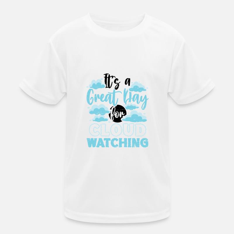 Cloud Watcher Meteorology Meteorologist Cloud Kids Functional T-Shirt