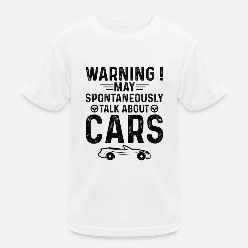 Exotic Car Motor Lovers Kids Functional T-Shirt