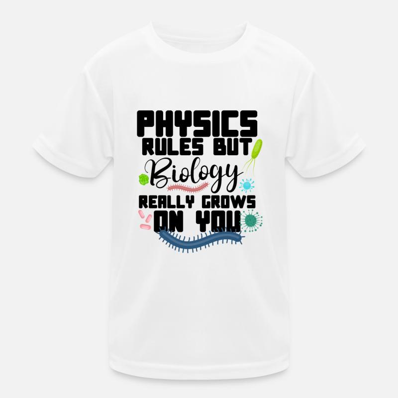 Microbiologist Microbiology Lab Staph Biology Kinder Funktions-T-Shirt