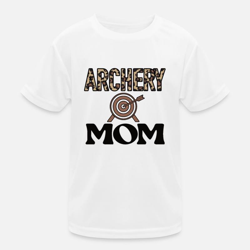 Tir à l’arc Maman Des Archers Mère T-shirt sport Enfant