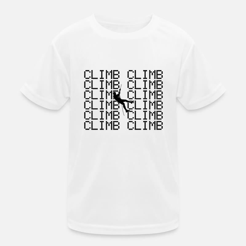 Klettern Kinder Funktions-T-Shirt