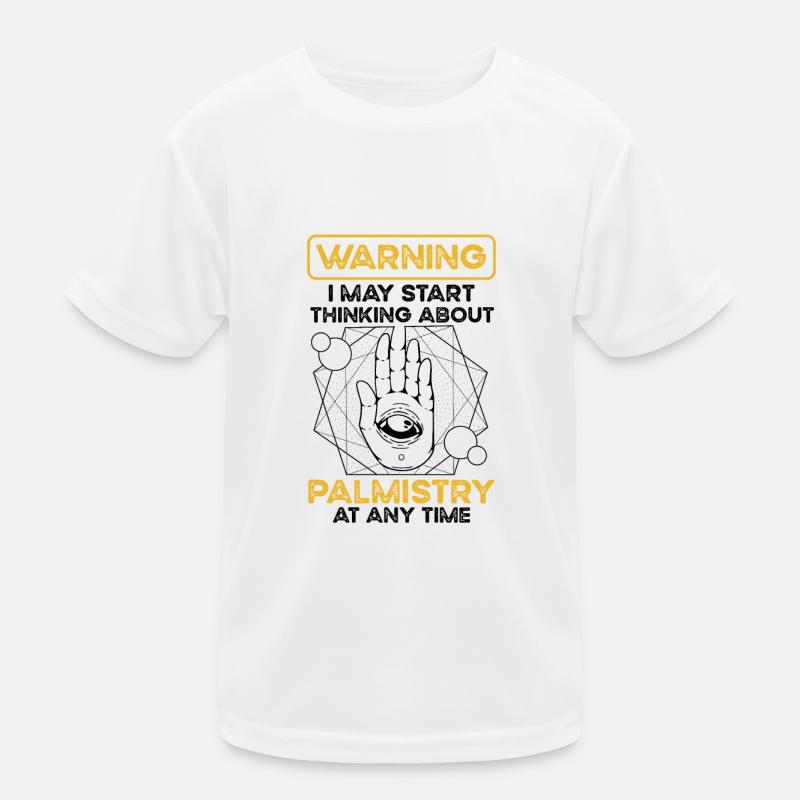 Lecture manuelle Astrologie Lecture manuelle Drôle T-shirt sport Enfant