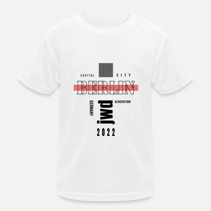 La capitale berlinoise Janz loin T-shirt sport Enfant