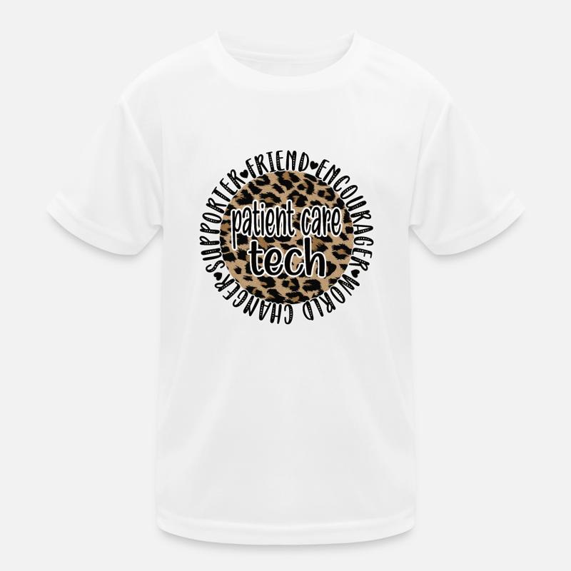 Techniker der Patientenversorgung Pflegetechniker Kinder Funktions-T-Shirt
