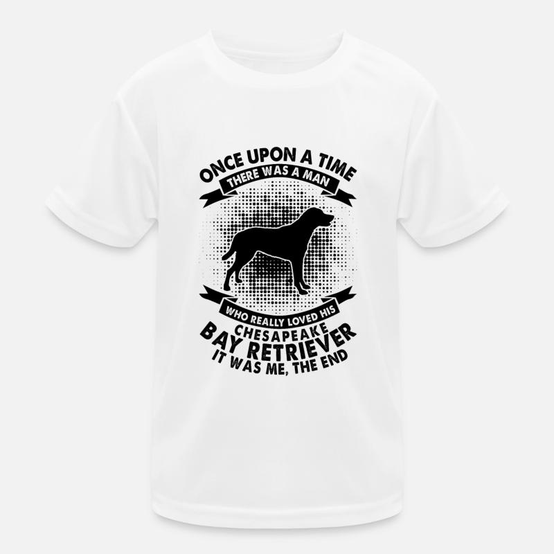 Une fois - Chesapeake Retriever T-shirt sport Enfant