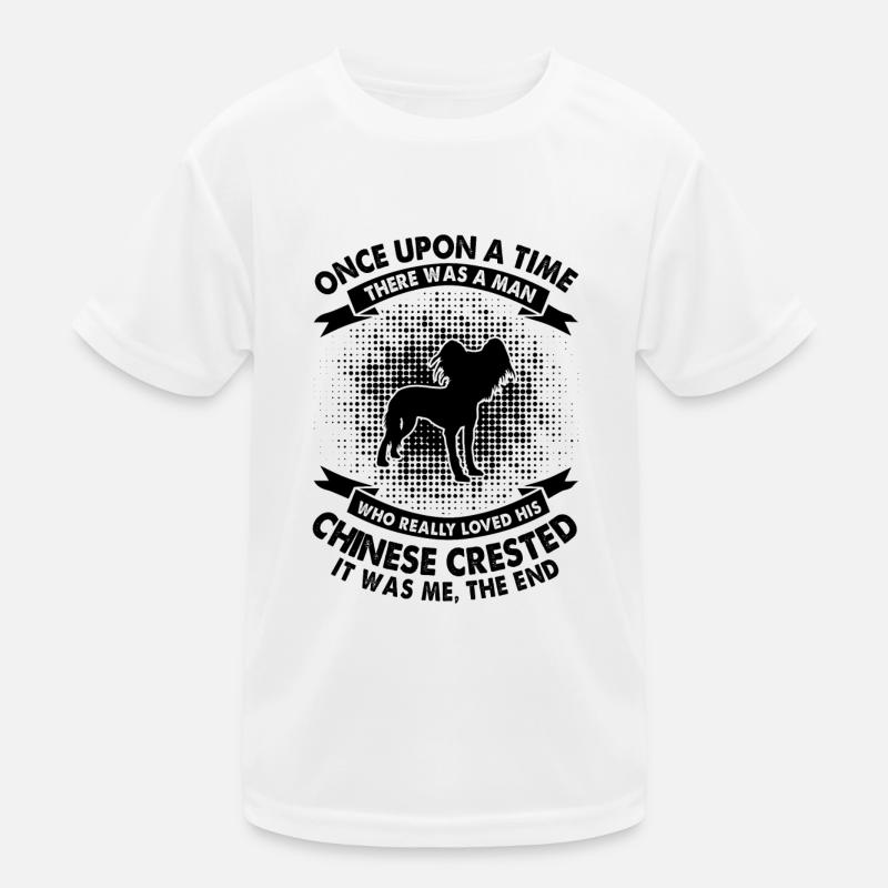 Once - Chinese Crested Kids Functional T-Shirt