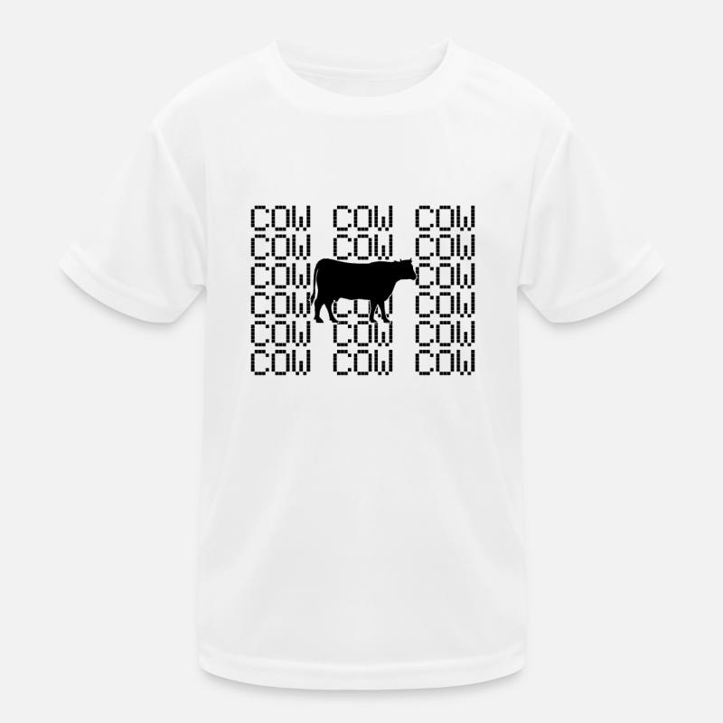 Vache T-shirt sport Enfant