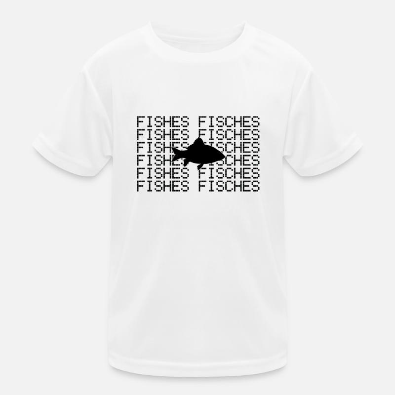 Fische Kinder Funktions-T-Shirt