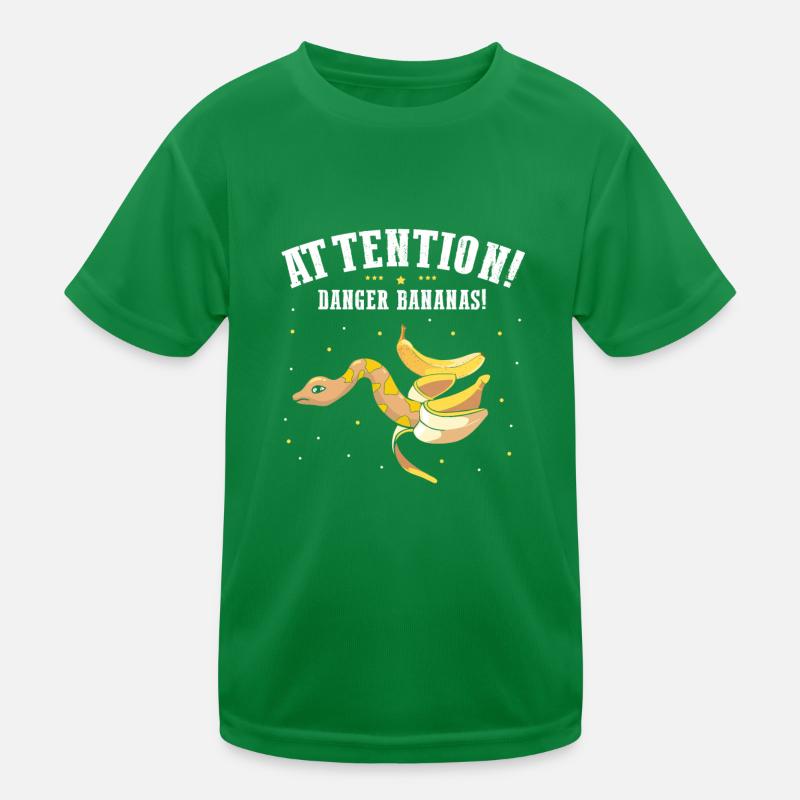 King python design pour les amateurs de serpents T-shirt sport Enfant