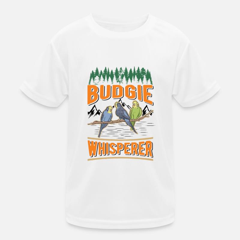 Perruche Budgerigar Whisperer Welli T-shirt sport Enfant