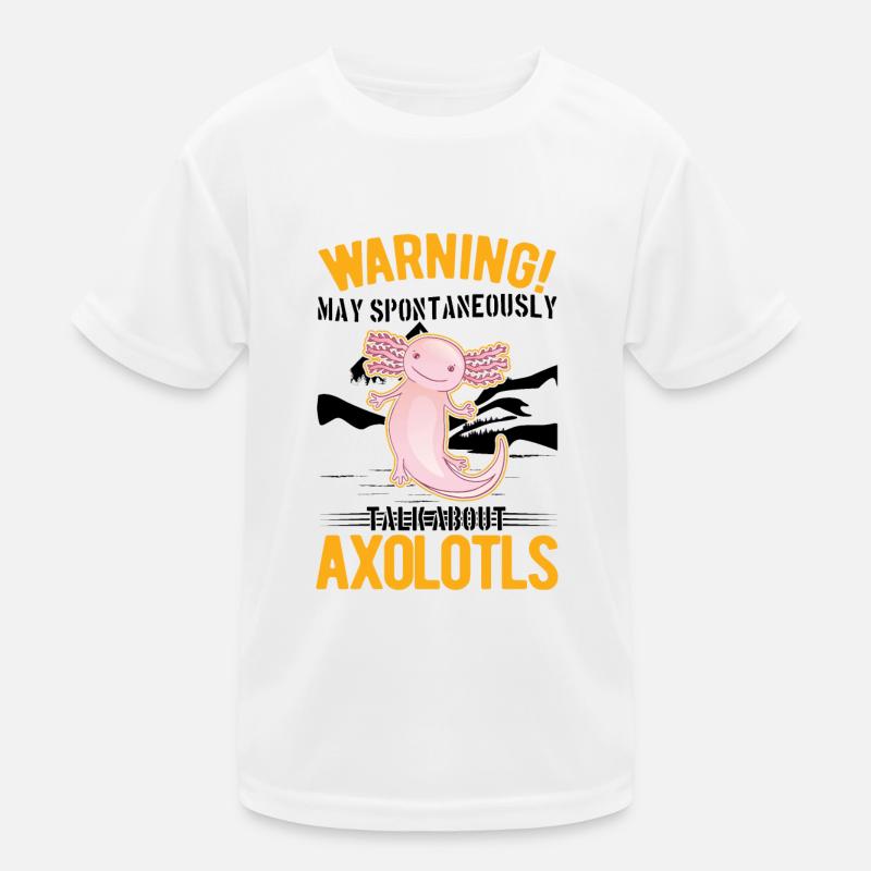 Axolotl Cadeau Queue Lurch T-shirt sport Enfant