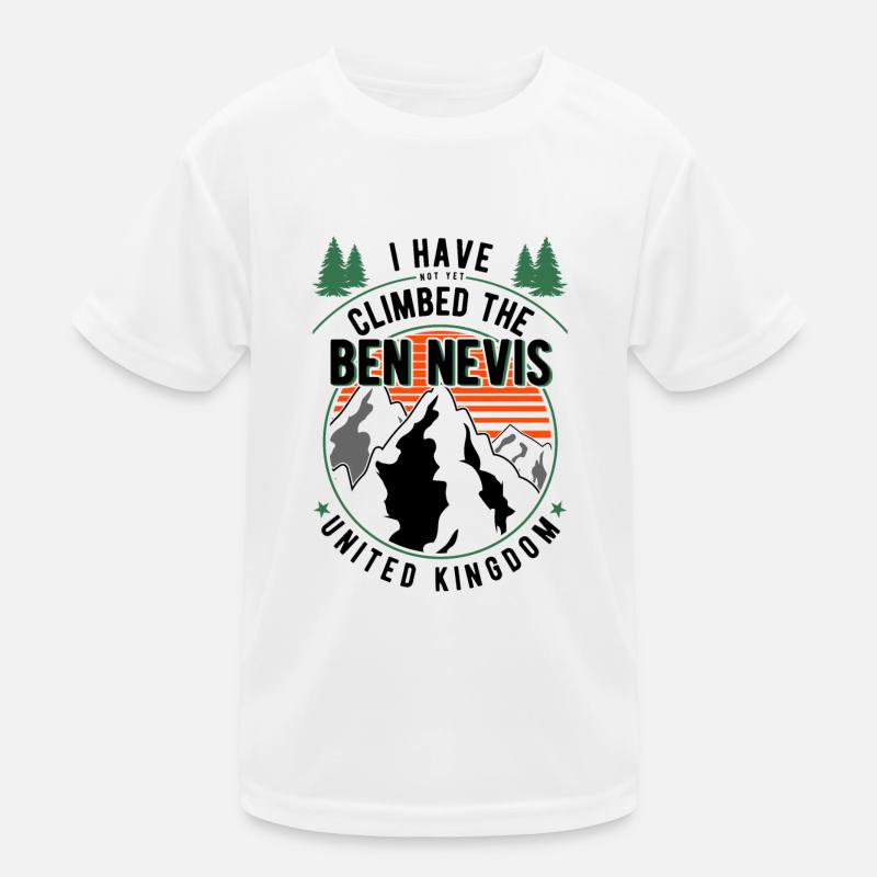 Wanderer - Kletterer Wandern Ben Nevis Kinder Funktions-T-Shirt