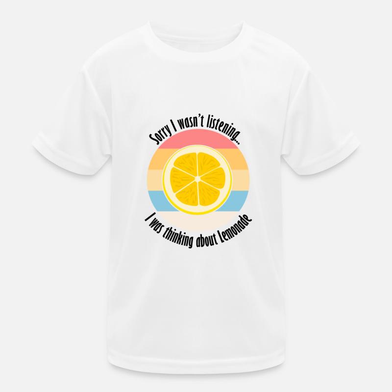 Denken Sie an Limonadenfrüchte, Zitrusfrüchte Kinder Funktions-T-Shirt