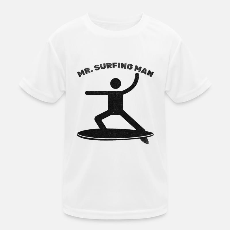 Surfeur Mr. Surfing Man T-shirt sport Enfant