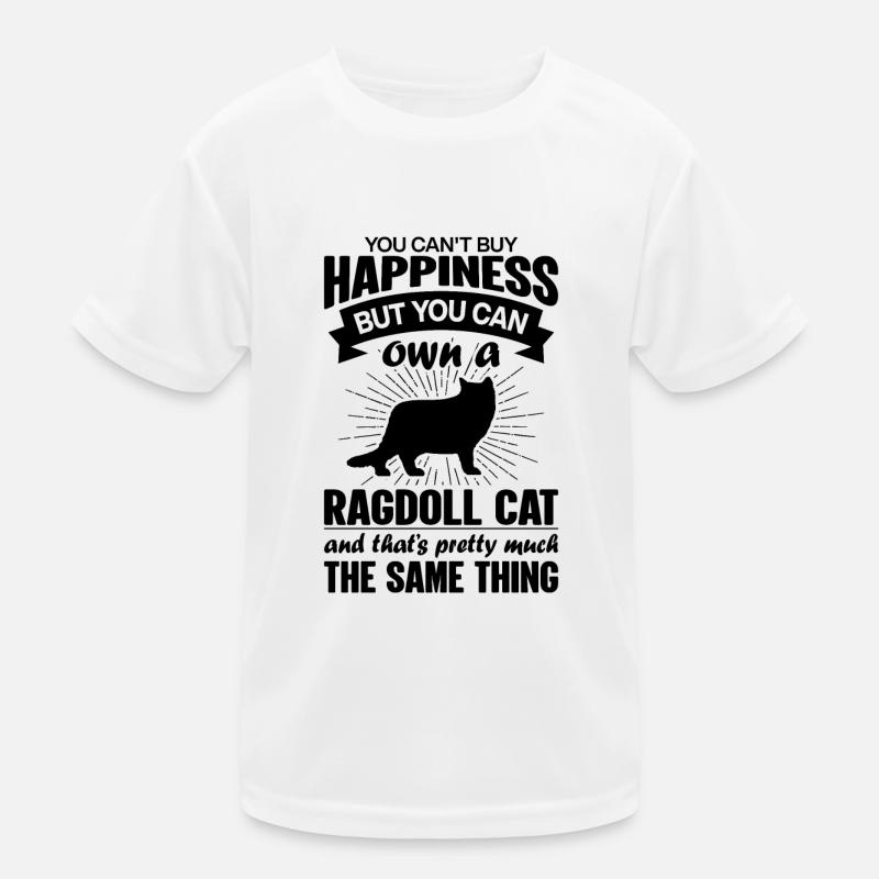 Kann Eine Ragdoll -Katze Kaufen Kinder Funktions-T-Shirt