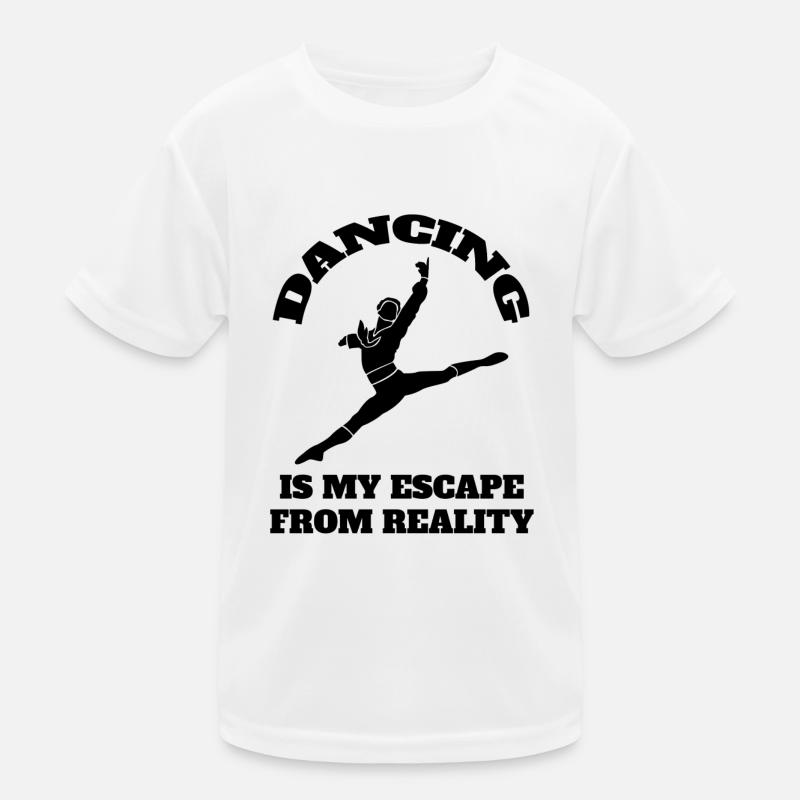 Ballet Dancer Gift Dance Ballerina Dance Class Kids Functional T-Shirt