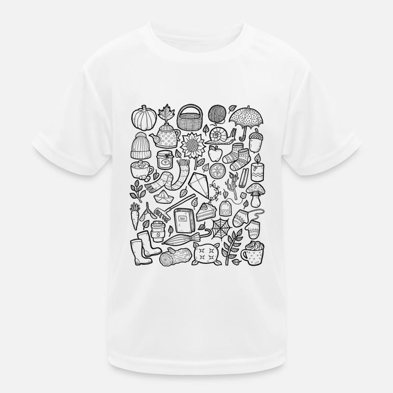 Efterår Funktionsshirt til børn