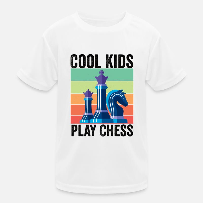 Chess Kids Kids Functional T-Shirt