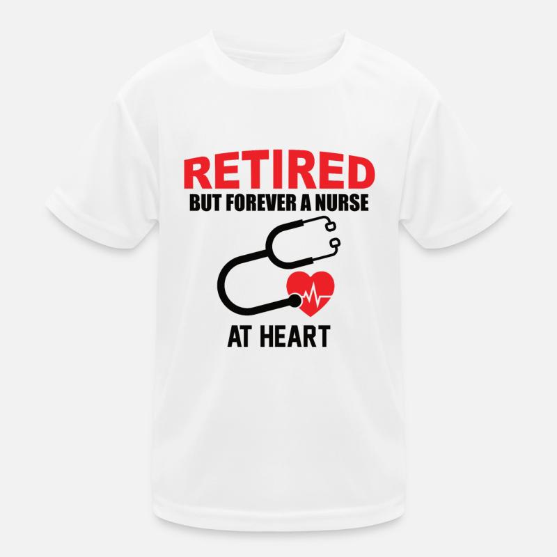 Pension d’infirmière à la retraite Grand-mère T-shirt sport Enfant