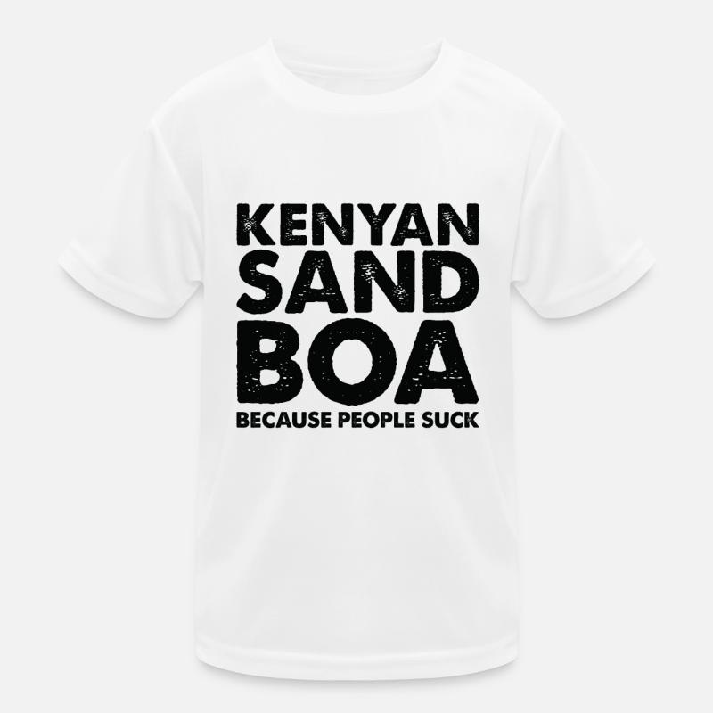 Les gens sucent Le serpent de sable kenyan T-shirt sport Enfant