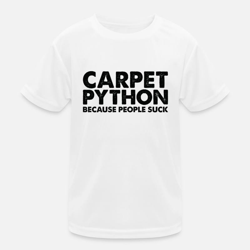 Leute Saugen Teppich-Python-Schlange Kinder Funktions-T-Shirt