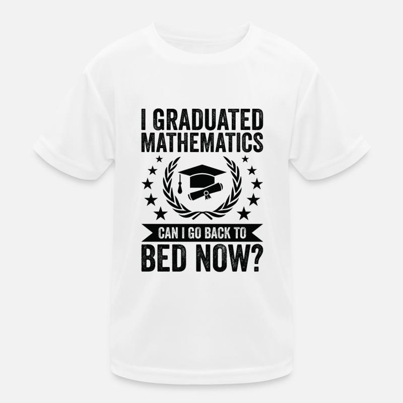 I studied mathematics Kids Functional T-Shirt
