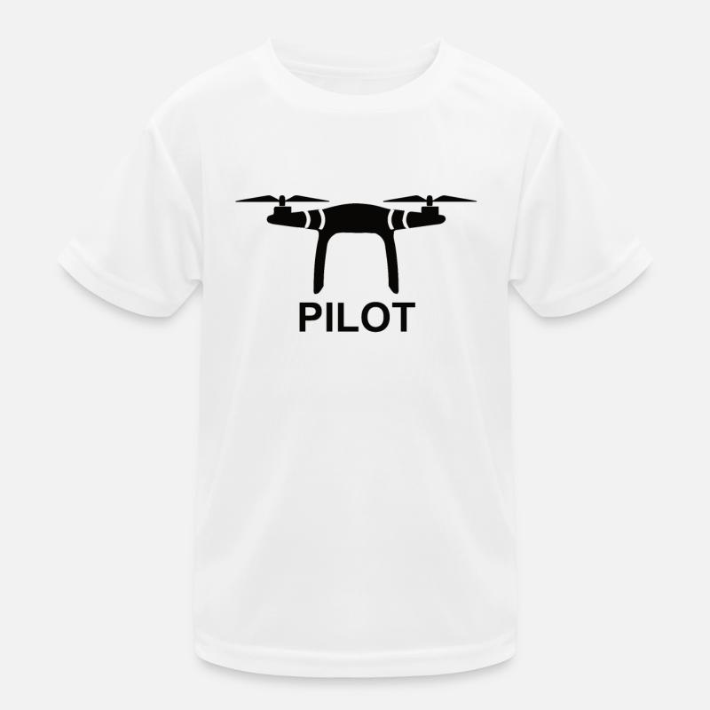 Drone Drone Pilot Drone Operator Quadcopter Kids Functional T-Shirt