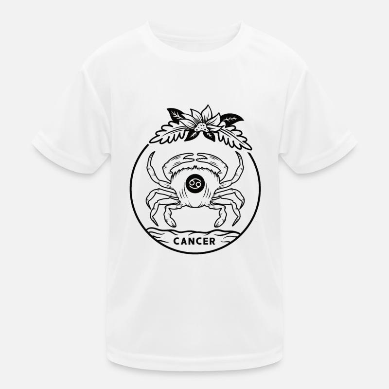Krebs Sternzeichen Horoskop Geschenk Kinder Funktions-T-Shirt