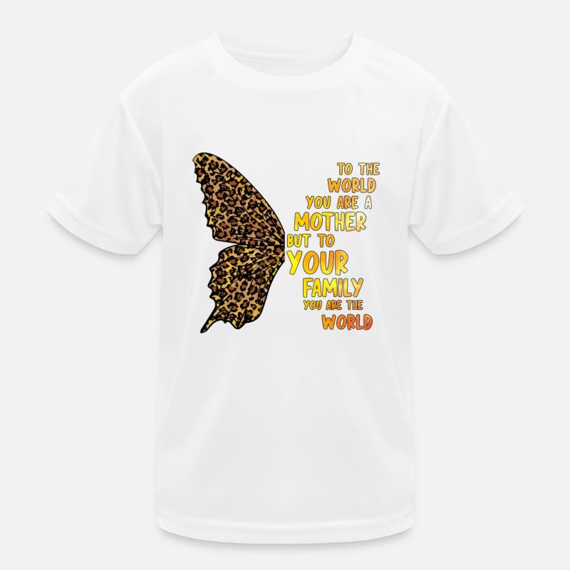 Stolze Mama Mutter Mami Lebensaufgabe Kinder Kind Kinder Funktions-T-Shirt