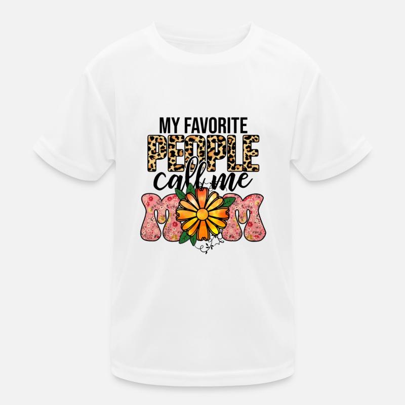 Stolze Mama Mutter Mami Lebensaufgabe Kinder Kind Kinder Funktions-T-Shirt