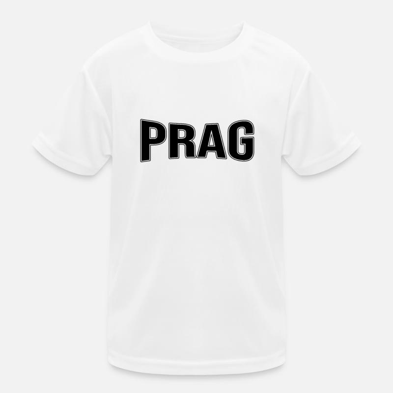 Prag Kinder Funktions-T-Shirt