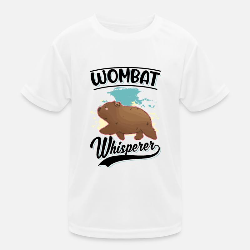 Wombat Chuchoteur T-shirt sport Enfant