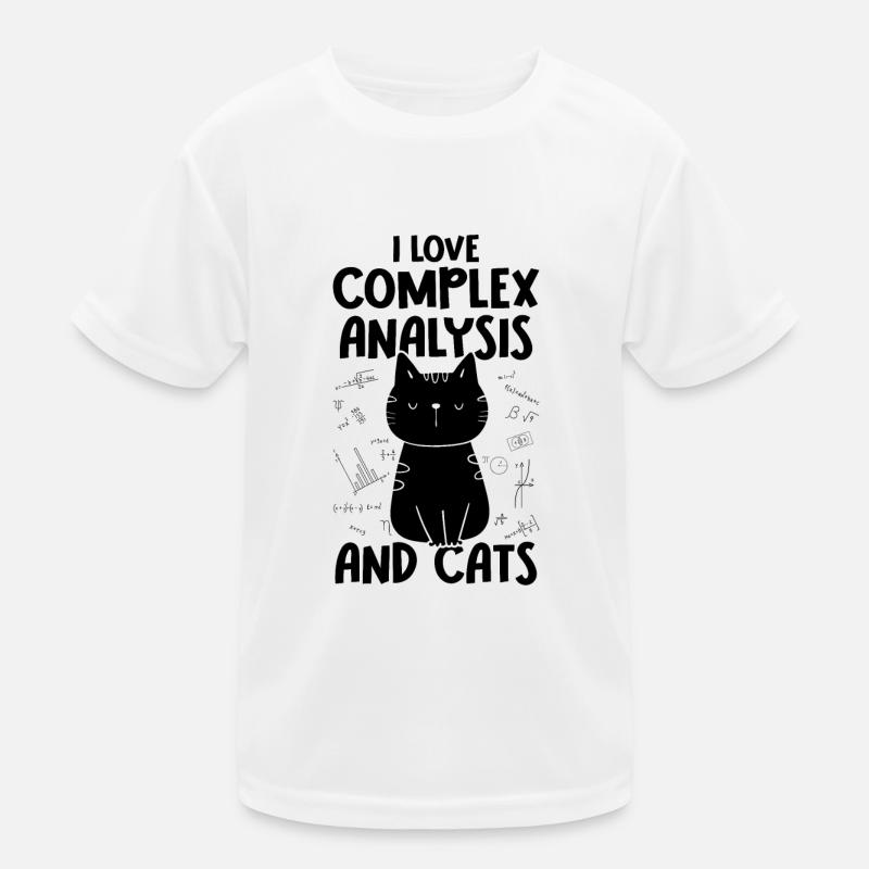 I Love Cats - Complex Analysis Kids Functional T-Shirt