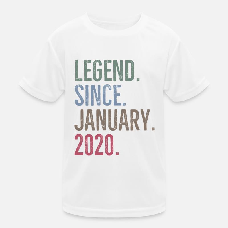 Legend Since January 2020 Kids Functional T-Shirt