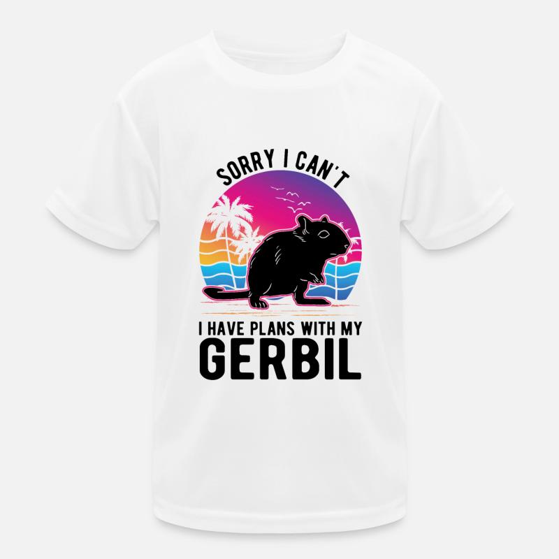 Gerbille Cadeau Racing Rat Germesau T-shirt sport Enfant
