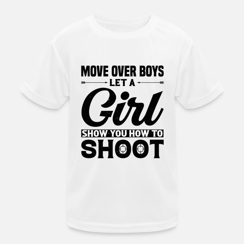 Archery - Bow Hunter Design Archery Arrow Kids Functional T-Shirt