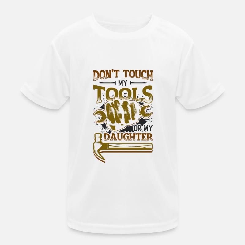 Ne touchez pas à mes outils T-shirt sport Enfant