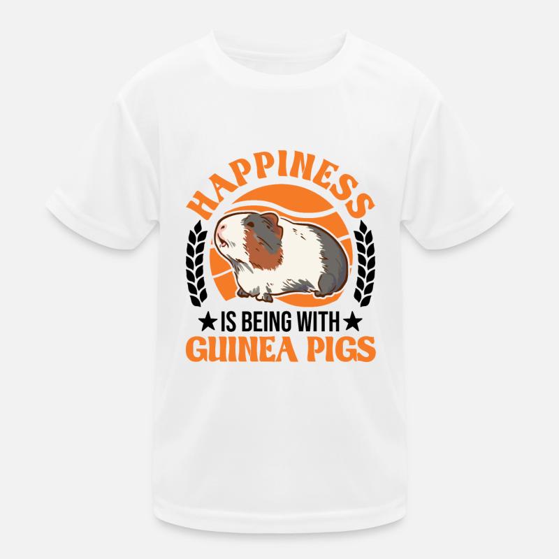 Guinea Pig Lucky Guinea Pig Guinea Pig Kids Functional T-Shirt