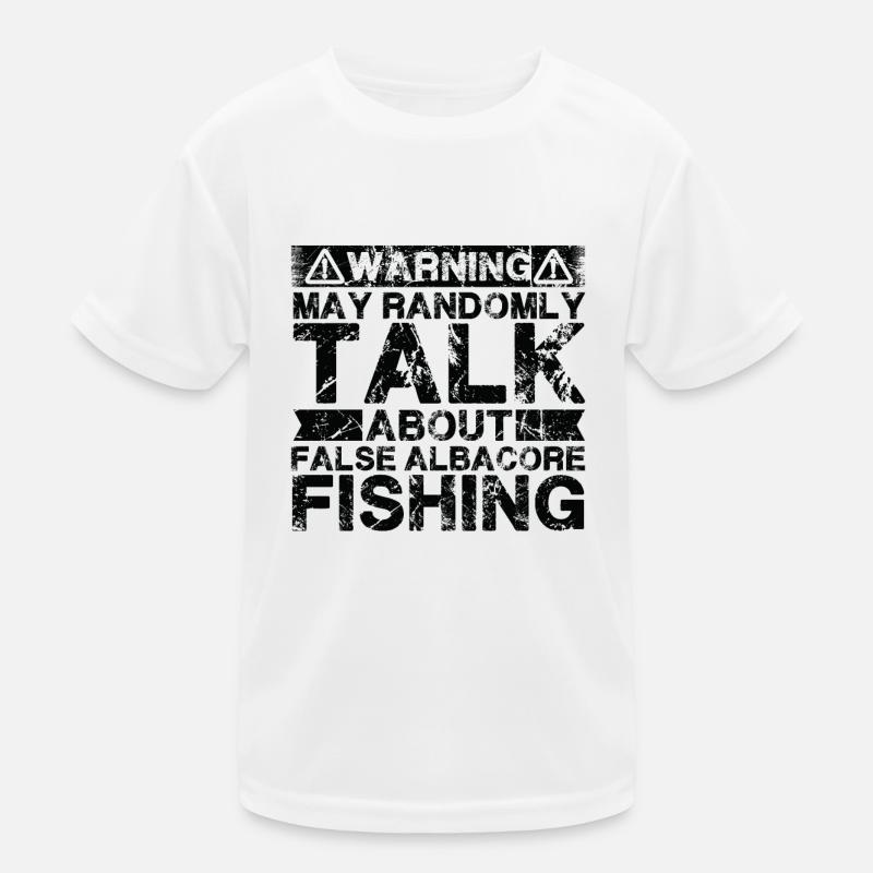 Fishing - False Albacore Fish Kids Functional T-Shirt