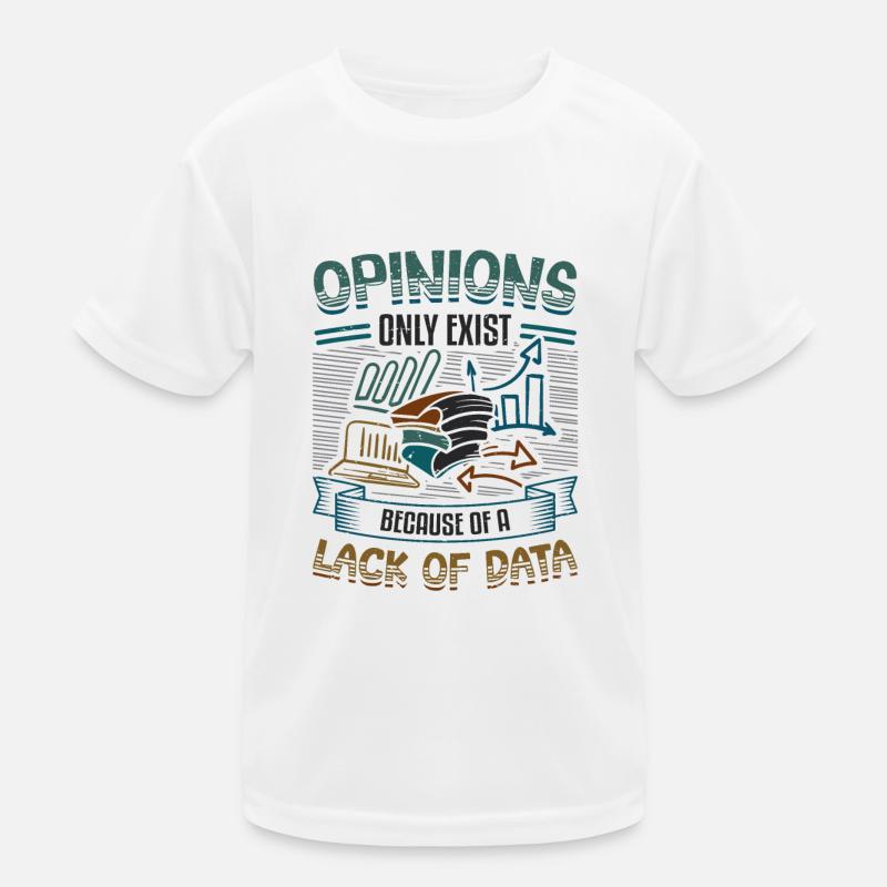 Opinions Manque de données - Data Scientist Data T-shirt sport Enfant
