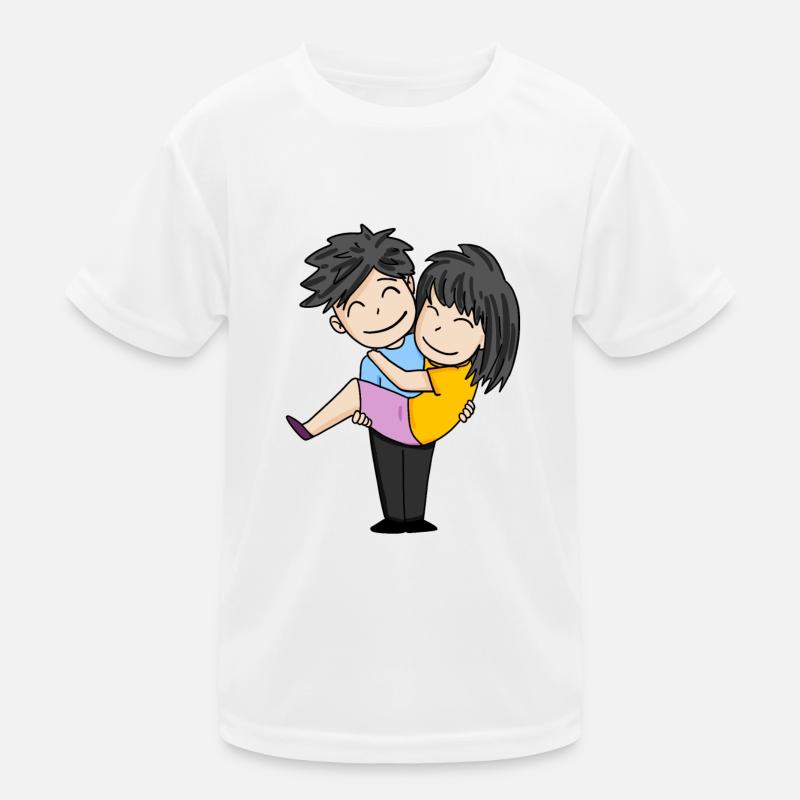 Couples T-shirt sport Enfant