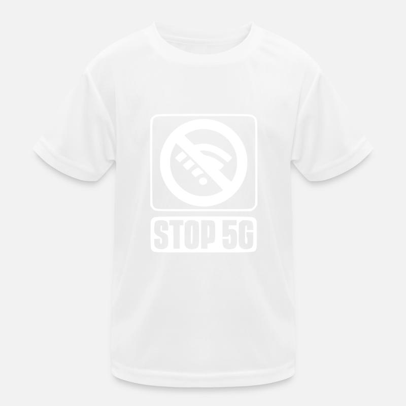 STOP 5G Kinder Funktions-T-Shirt