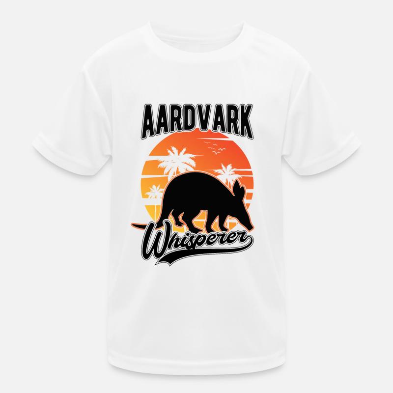 Erdferkel Flüsterer Aardvark Whisperer Kids Functional T-Shirt