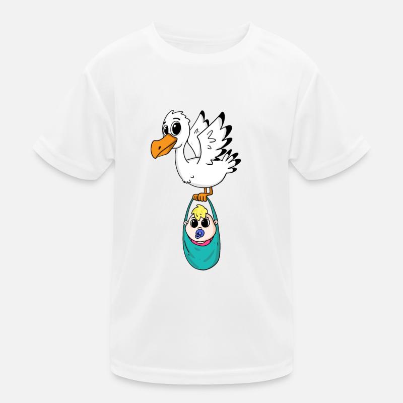 Oiseau avec grossesse de bébé T-shirt sport Enfant