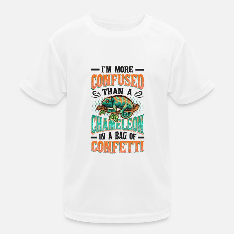 Plus confus qu’un caméléon T-shirt sport Enfant