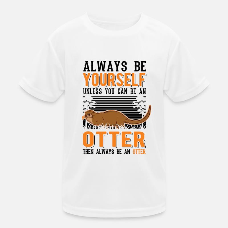 Otter Gift Otter Sea Otter Kids Functional T-Shirt