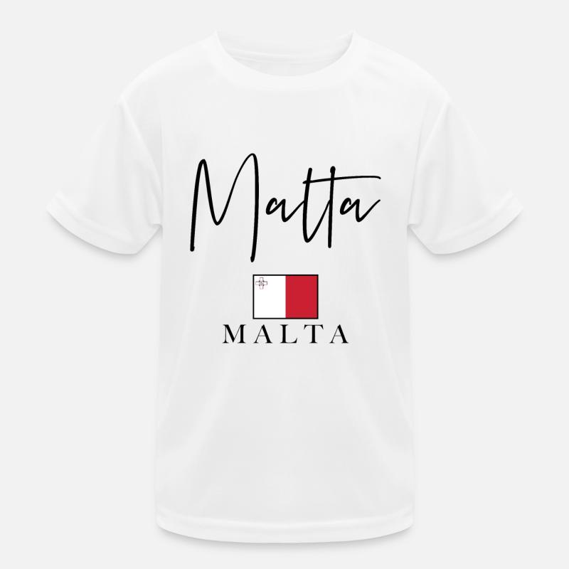 Grèce Flag Holidays - Île de Malte T-shirt sport Enfant