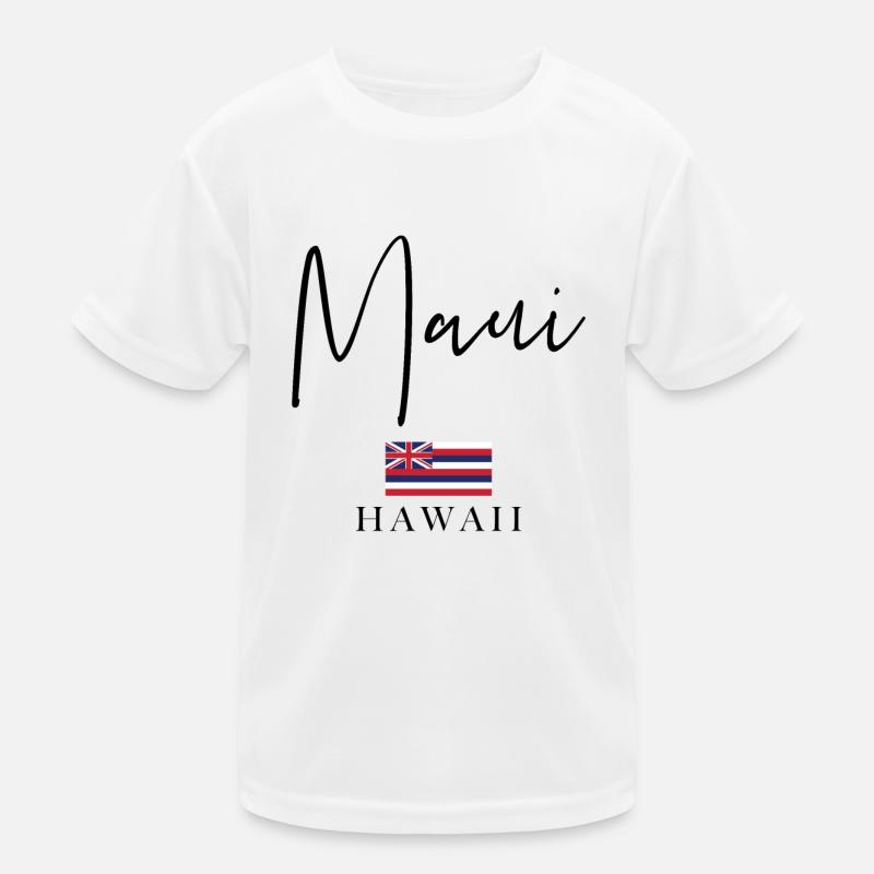 Grèce Flag Vacances - Île de Maui T-shirt sport Enfant